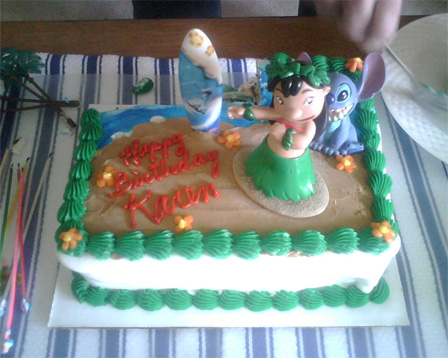 happy birthday karen cake