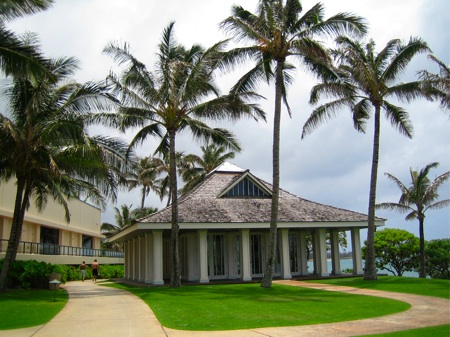 Turtle Bay 39s wedding pavilion one of three locations on the property where