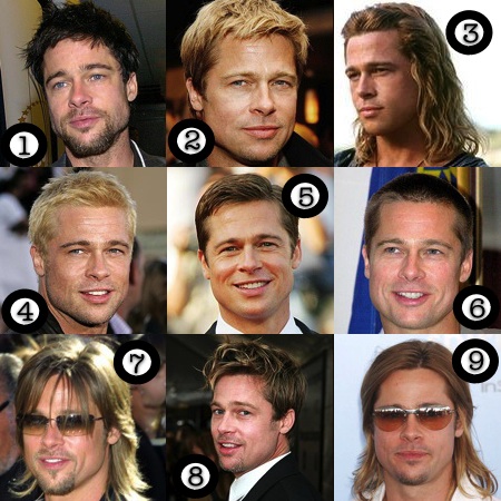 brad hair poll. Isn't fate amazing? If Johnny Depp hadn't turned down the 