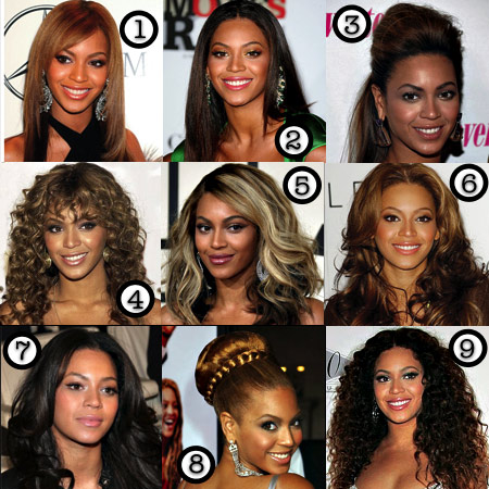 We're narrowing things down with this second Beyonce hairstyle poll, 