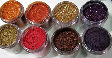 MAC Makeup Art Cosmetics Swatches Pigments