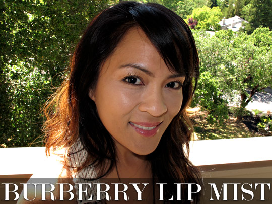 burberry lip mist review