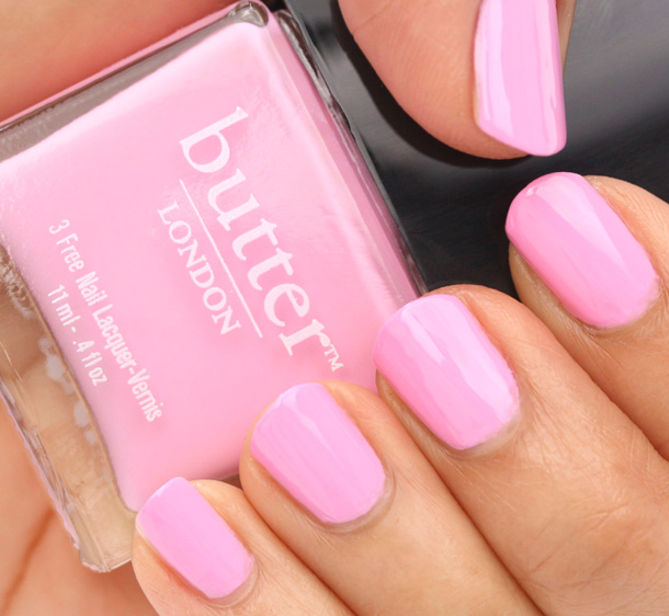 pink nail polish