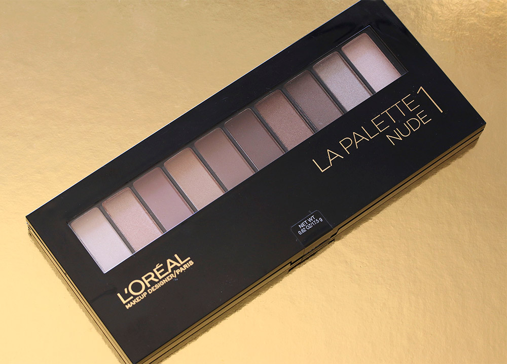 Loreal La Palette Nude 1 Tutorial - Day to Evening Makeup 