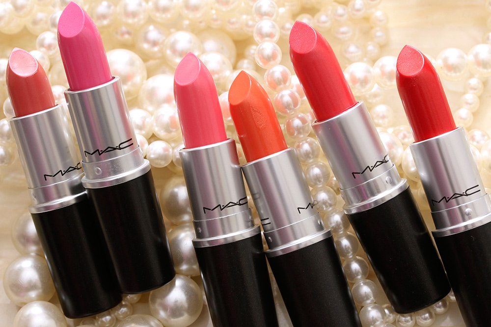 MAC Cremesheen + Pearl Collection Lipstick Swatches: Part 2, Makeup and Bea...