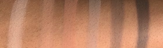 Buxom Suede Seduction Eyeshadow Palette swatches