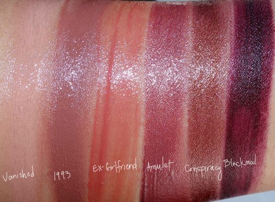 urban decay vice lipstick palette blackmail swatches 2