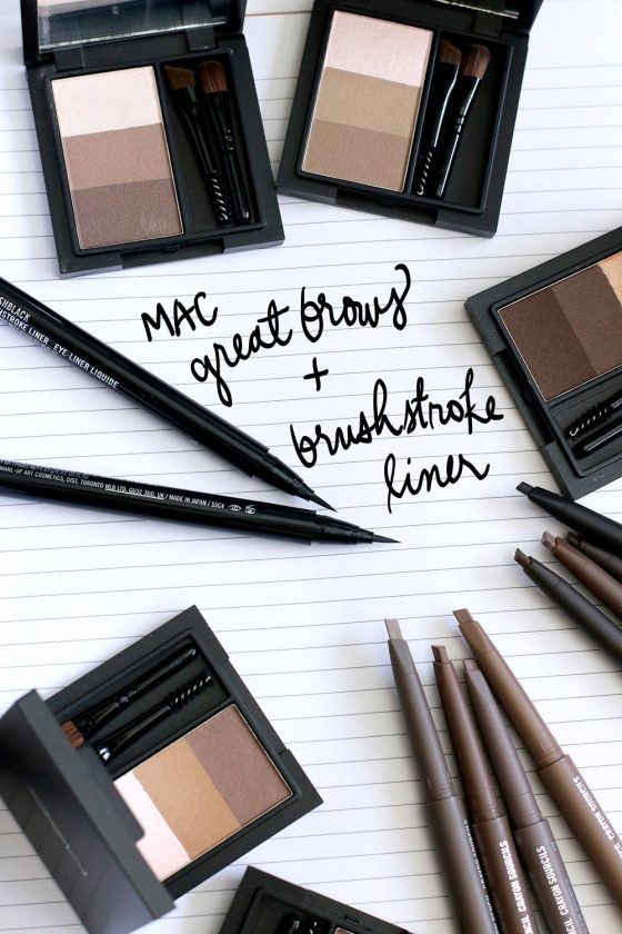 MAC Great Brows, Brow Sculpt and Brushstroke Liners From the MAC Great Brows Collection