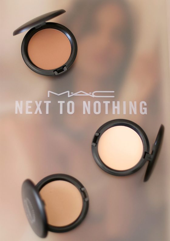 MAC Next to Nothing Collection Face Colours, Pressed Powders and Fan Brushes