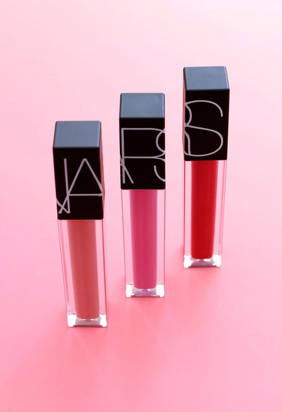 New LE Shades! NARS Pop Goes the Easel Collection Velvet Lip Gloss in Bait, Suck and Disruptor