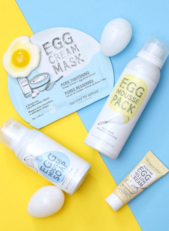 These Too Cool for School Skin Care Products Have Egg-Cellent Scents