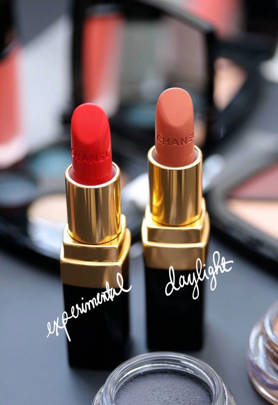 The New Chanel Travel Diary Collection Rouge Coco Lipsticks in Experimental and Daylight