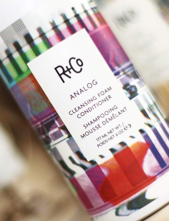R+Co Analog Conditioning Cleansing Foam Is Airy and Epic