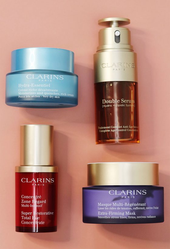 A Few Current Clarins Loves (Oh, and My Face Is So Dry Right Now That It Hurts to Smile)