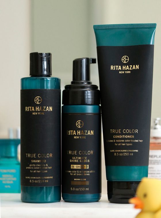 Rita Hazan True Color Shampoo, Color Gloss and Hydrating Conditioner