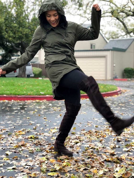 An Awesome and Affordable $40 Raincoat: The Women’s Anorak Jacket at Target