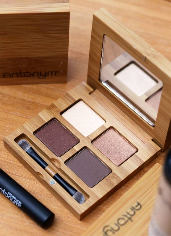 Antonym Cosmetics Certified Organic Eyeshadow Quattro in Noisette