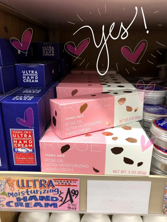 trader joe's ginger ultra moisturizing hand cream