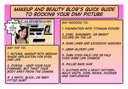 Beauty Tips For Dmv License Pictures