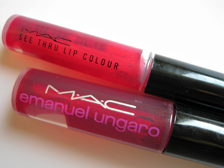 mac a rose romance secret crush see thru lip colour emanguel ungaro not so shy product-shots