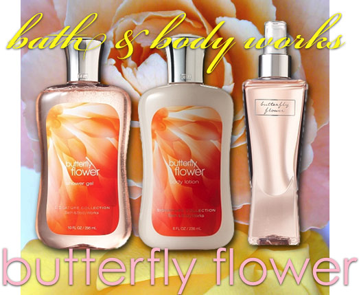 bath and body works butterfly flower body lotion shower gel fragrance mist