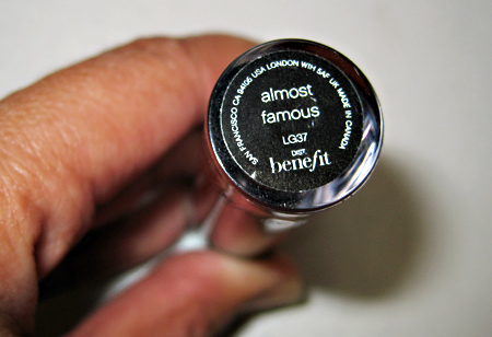 benefit cosmetics lipgloss almost famous 2