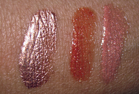 givenchy summer 2009 pop gloss crystal sun coral sun rose mister bright sunlight swatches