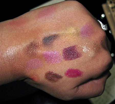 mac style warriors swatches