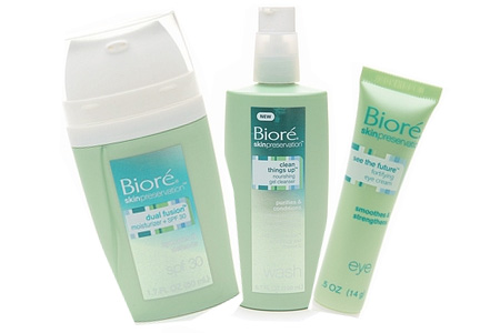 Biore skin care line
