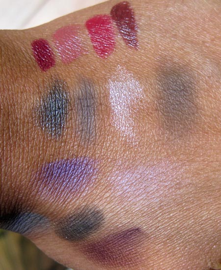 dior jazz club collection fall 2009 lipsticks eyeshadows quint swatches