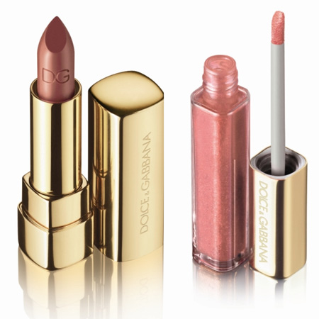 dolce gabbana the make up romantic collection fall 2009 classic cream lipstick and gloss