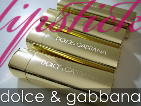 dolce gabbana makeup lipsticks
