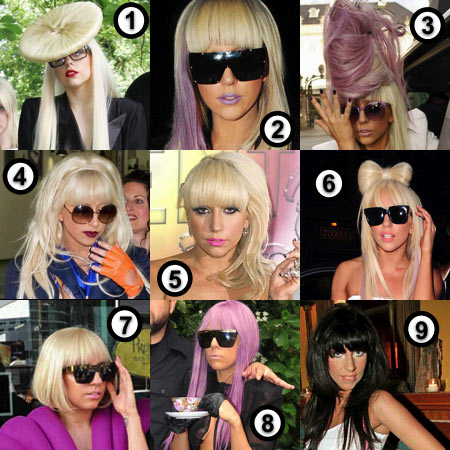 A journey through time with Lady Gaga and her ever-changing hairdos – in  pictures - OK! Magazine