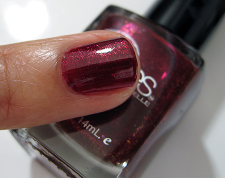 Barielle All Lacquered Up Swatches Glammed Out Garnet
