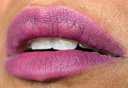mac cosmetics ny fashion week spring 2010 vena cava lip 1