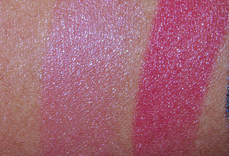 mac dquared swatches lipstick