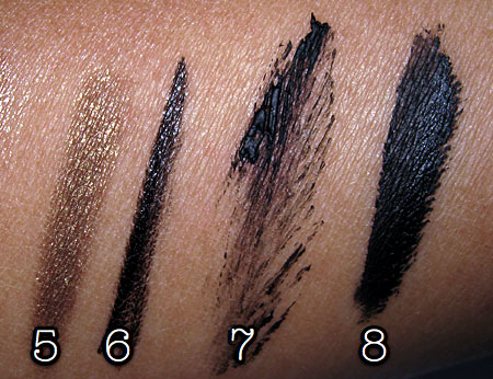 mac style black collection tutorial swatches 2