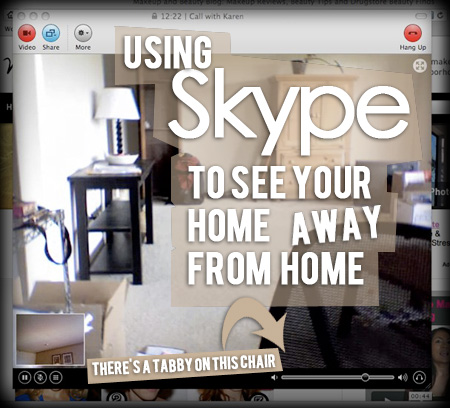 Using Skype to See Your Home Away from Home