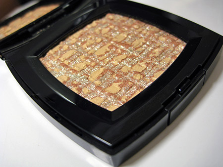 chanel holiday 2009 makeup collection golden cage les tissages