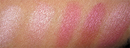 Clinique Black Tie Violets swatches-shimmer-strips
