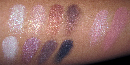 Lorac Silver Screen Palette Swatches all