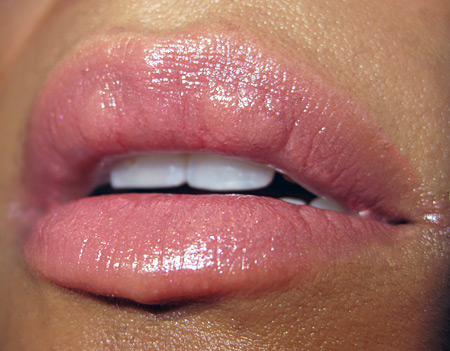 Lorac Silver Screen Palette Swatches lip polish