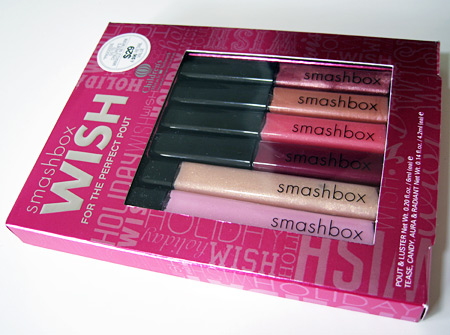 Smashbox Wish For the Perfect Pout Swatches box