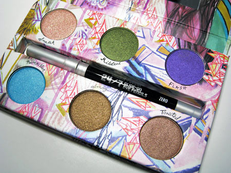 urban decay show pony palette open