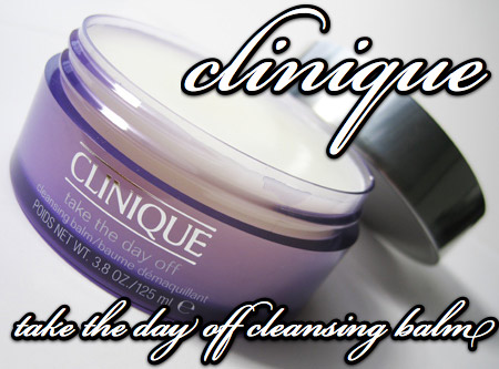 clinique take the day off cleansing balm review