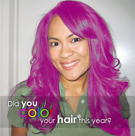 Did you color your hair this year?