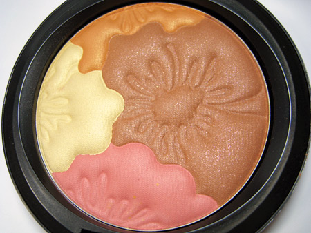 mac in lillyland lilly pulitzer collection swatches reviews pearlmatte face powder 2