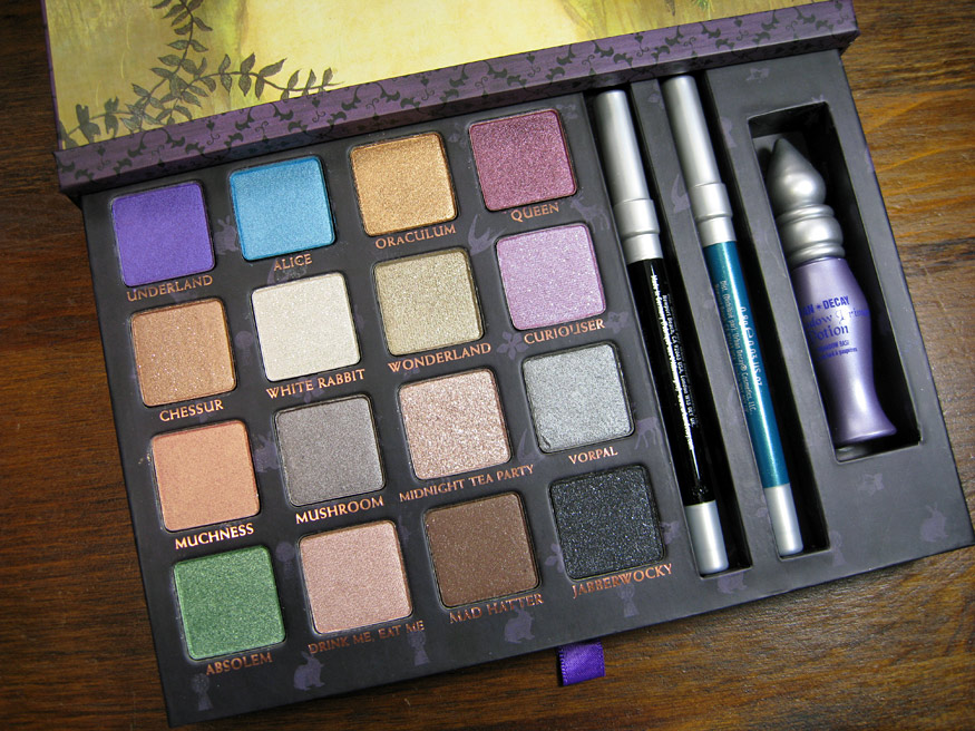 Urban Decay Alice in Wonderland Palette review | Glitz and 
