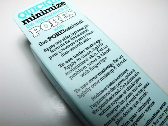 benefit the porefessional review