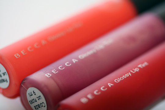 becca glossy lip tint review